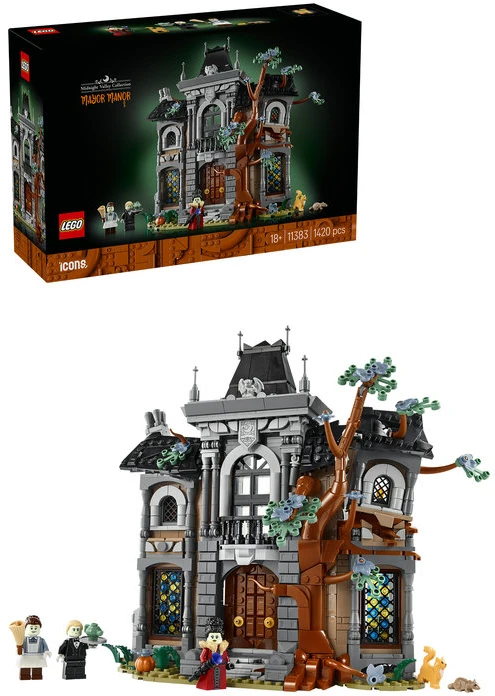 LEGO® Icons Merės dvaras, baugus dekoro rinkinys, 11383