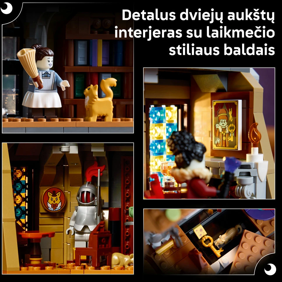 LEGO® Icons Merės dvaras, baugus dekoro rinkinys, 11383