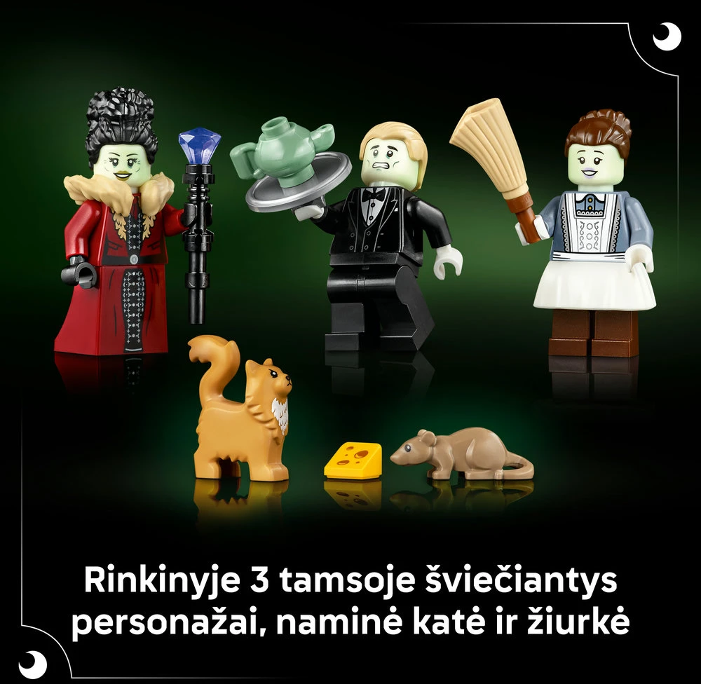 LEGO® Icons Merės dvaras, baugus dekoro rinkinys, 11383