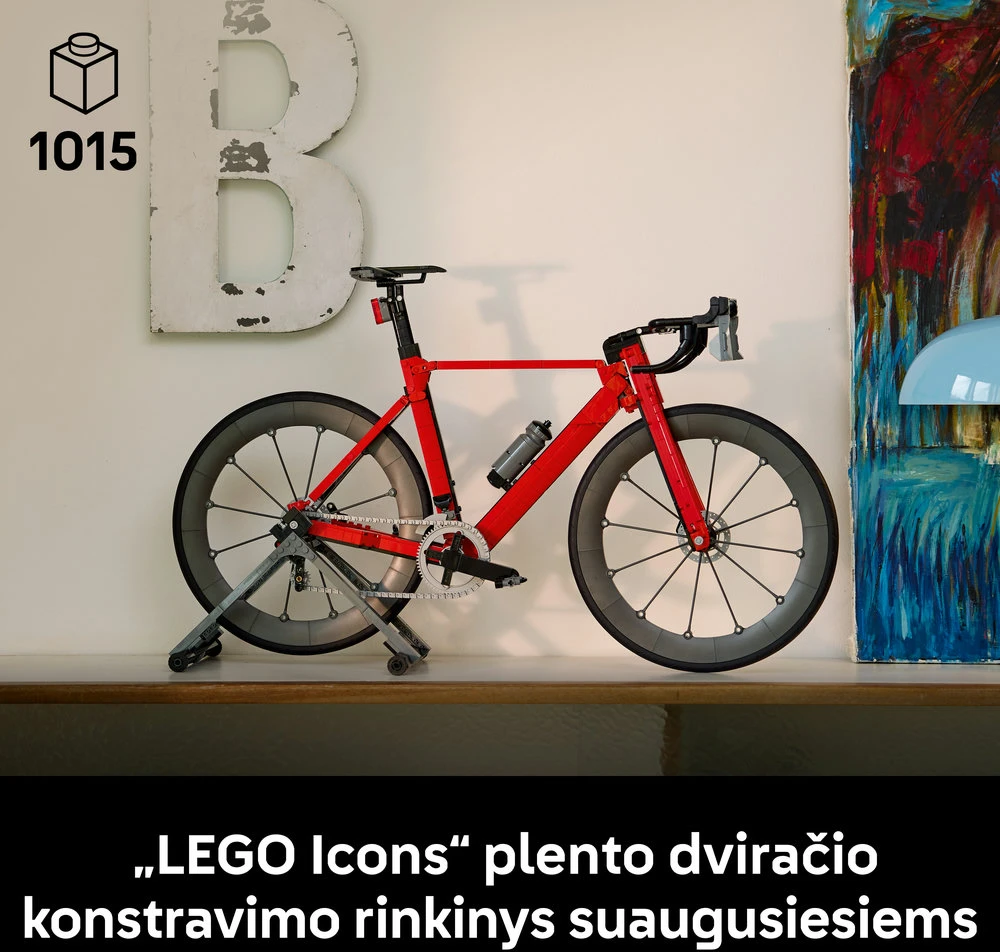 LEGO® Icons Plento dviratis Konstravimo rinkinys 11380