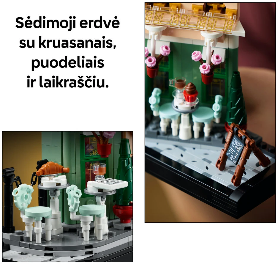 LEGO® Icons Prancūzų kavinė (10362)