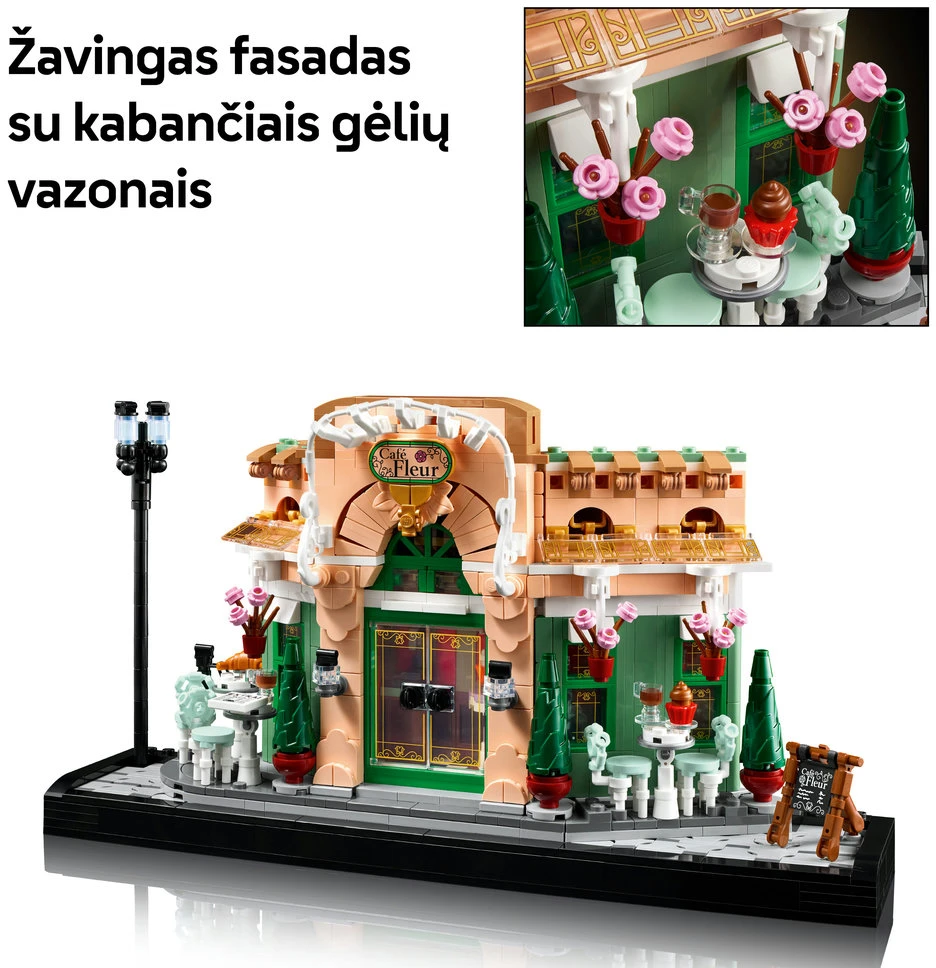 LEGO® Icons Prancūzų kavinė (10362)