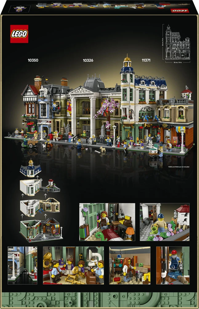 LEGO® Icons Prekybos gatvė Konstravimo rinkinys 11371