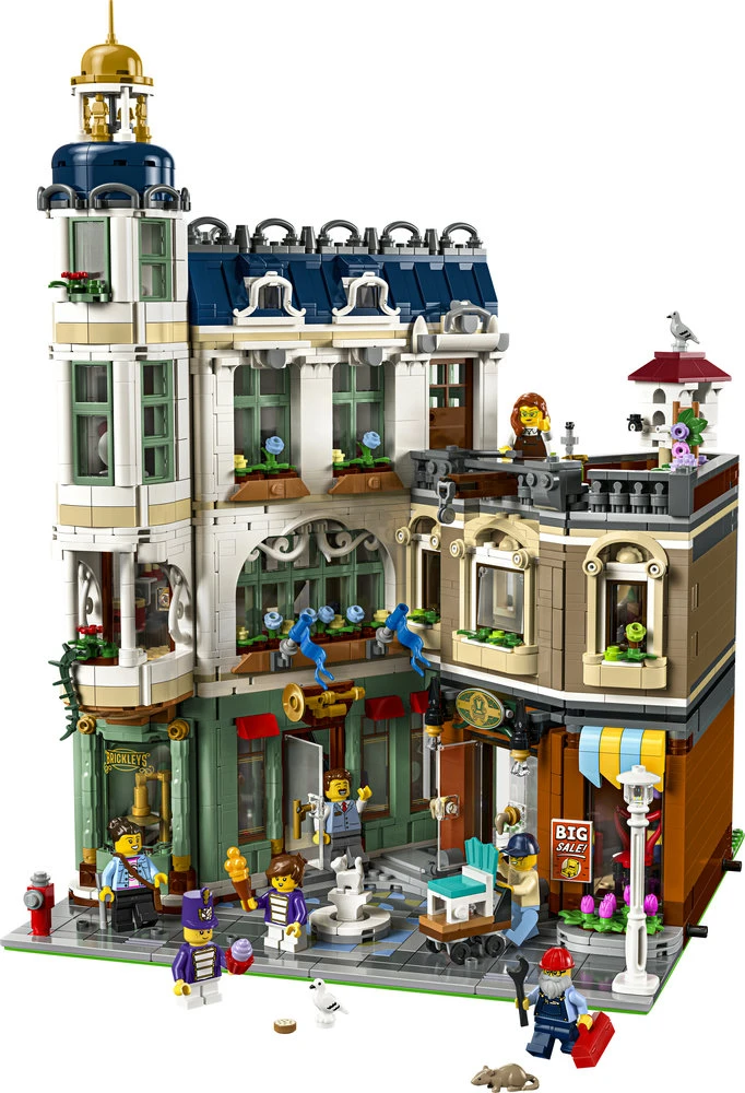 LEGO® Icons Prekybos gatvė Konstravimo rinkinys 11371