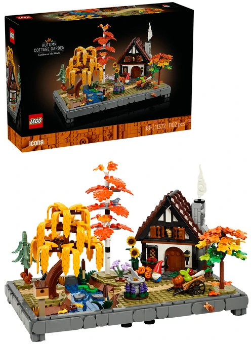 LEGO® Icons Rudeninis sodas kaime Konstravimo rinkinys 11372