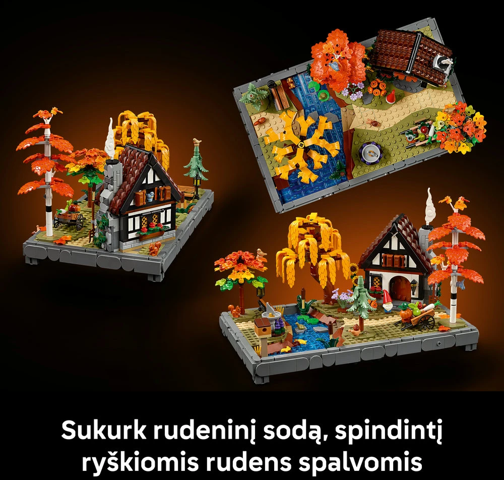 LEGO® Icons Rudeninis sodas kaime Konstravimo rinkinys 11372