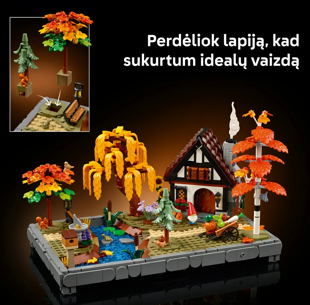LEGO® Icons Rudeninis sodas kaime Konstravimo rinkinys 11372