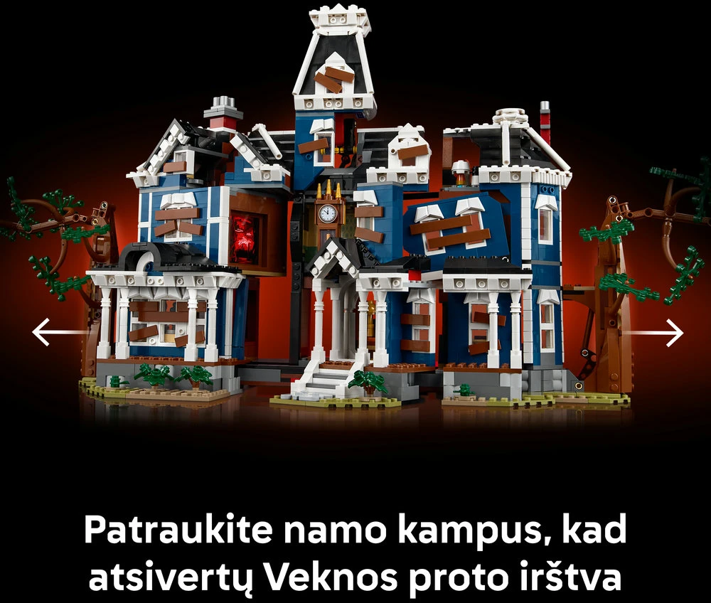 LEGO® Icons „Stranger Things“: Krylių namas Rinkinys 11370