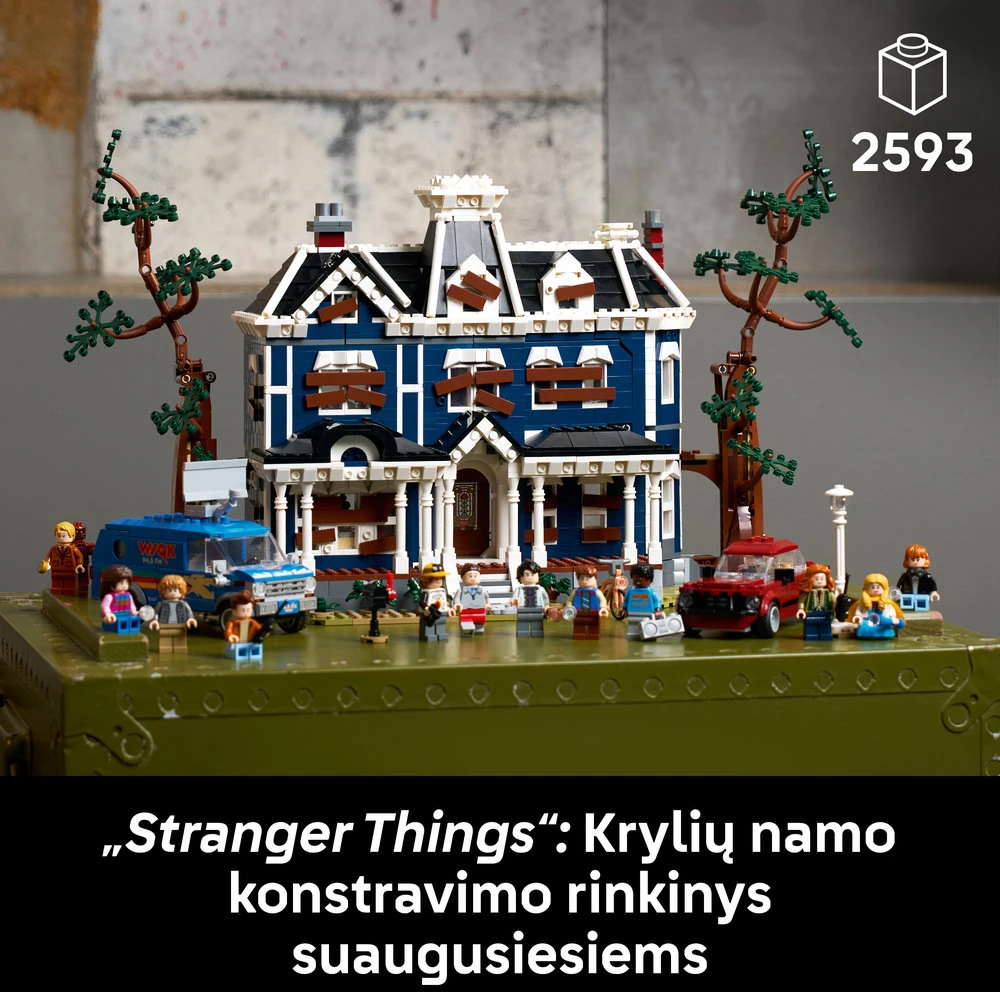 LEGO® Icons „Stranger Things“: Krylių namas Rinkinys 11370