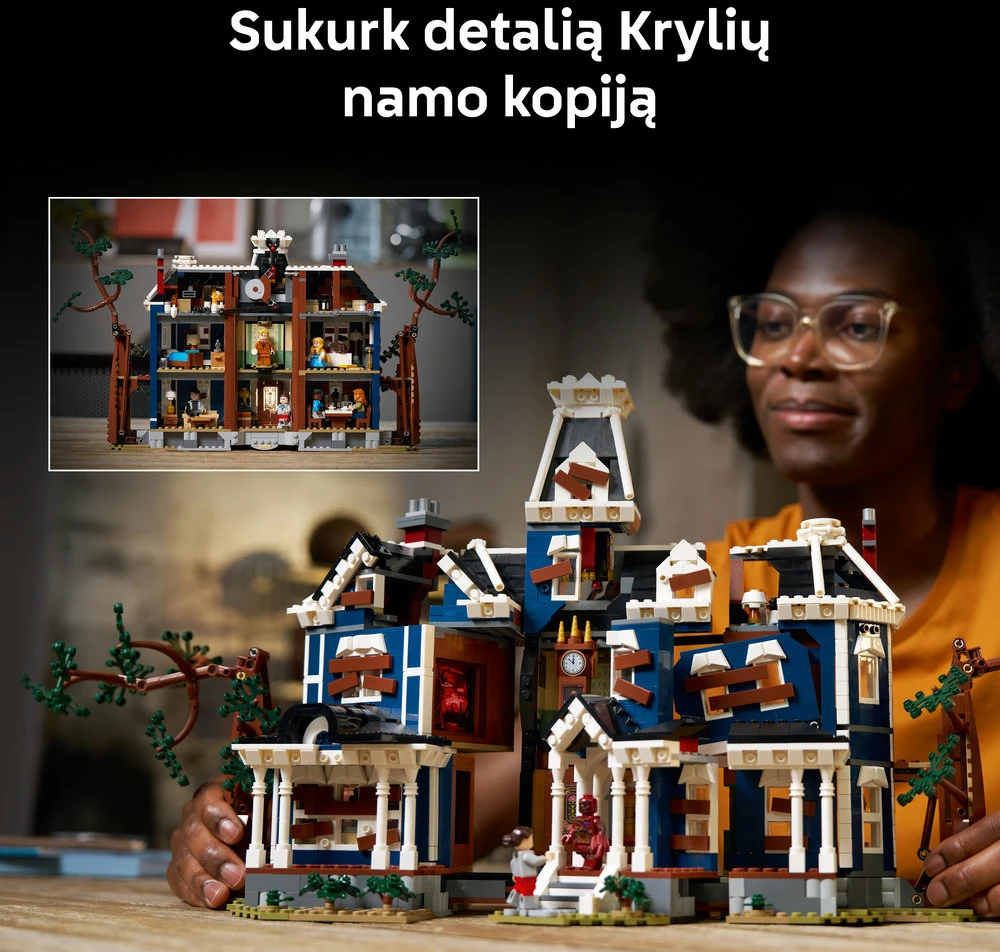 LEGO® Icons „Stranger Things“: Krylių namas Rinkinys 11370
