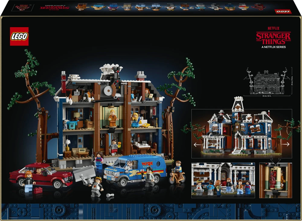 LEGO® Icons „Stranger Things“: Krylių namas Rinkinys 11370