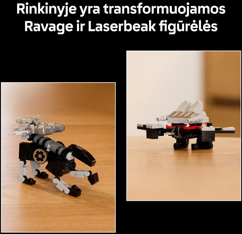LEGO® Icons „Transformers“: Garso banga Rinkinys 10358