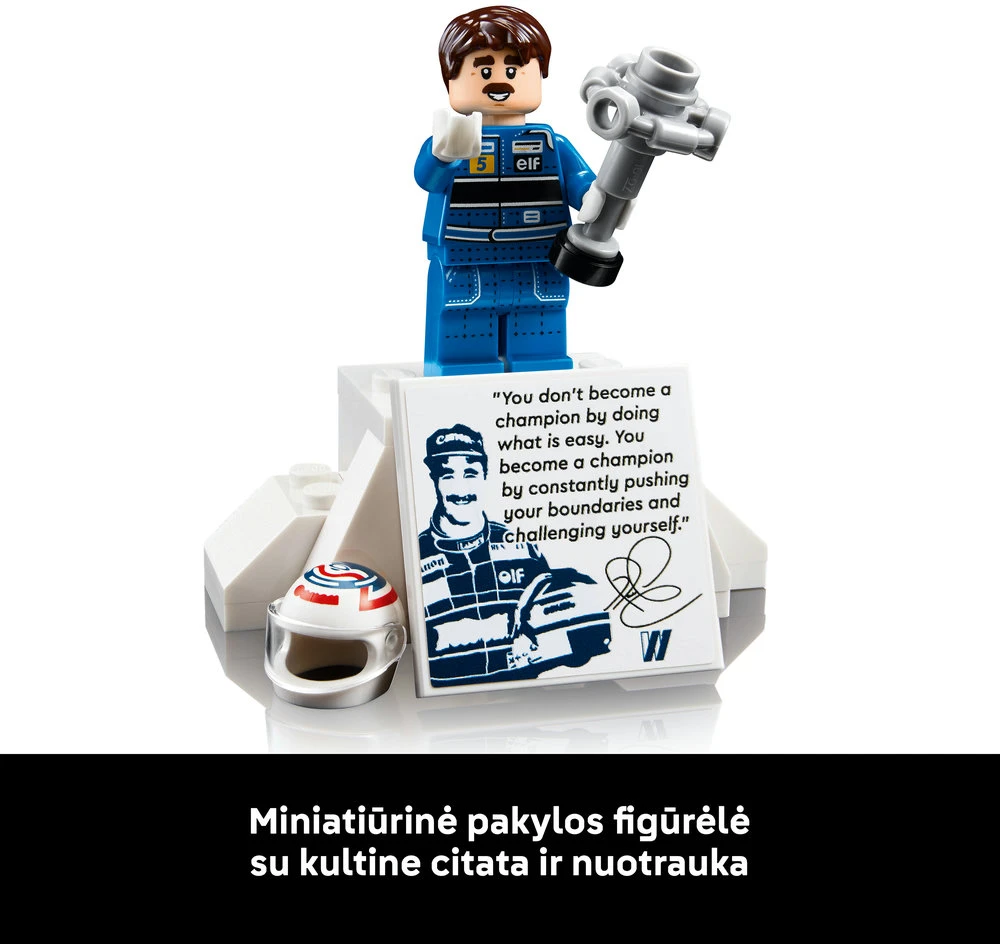 LEGO® Icons Williams Racing FW14B ir Nigel Mansell (10353)