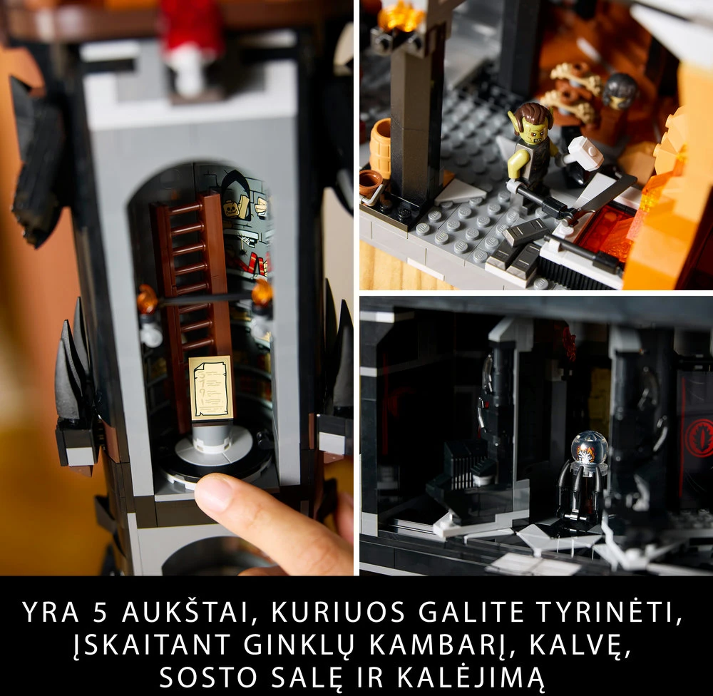 LEGO® Icons Žiedų valdovas: Barad Duras 10333