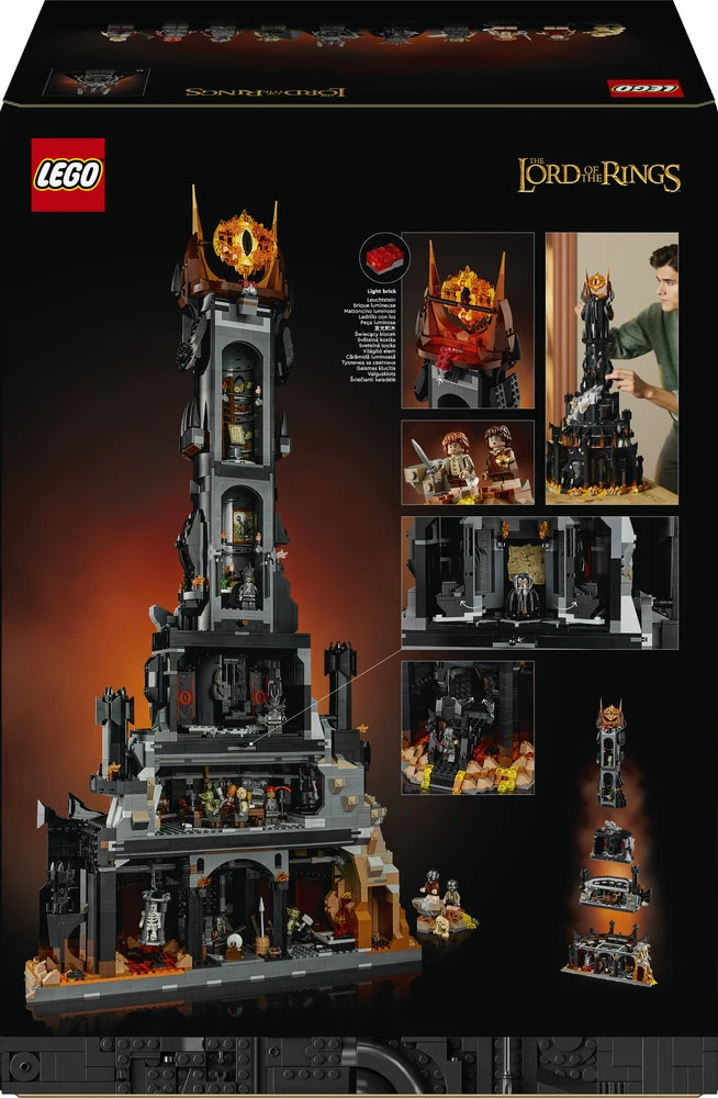 LEGO® Icons Žiedų valdovas: Barad Duras 10333