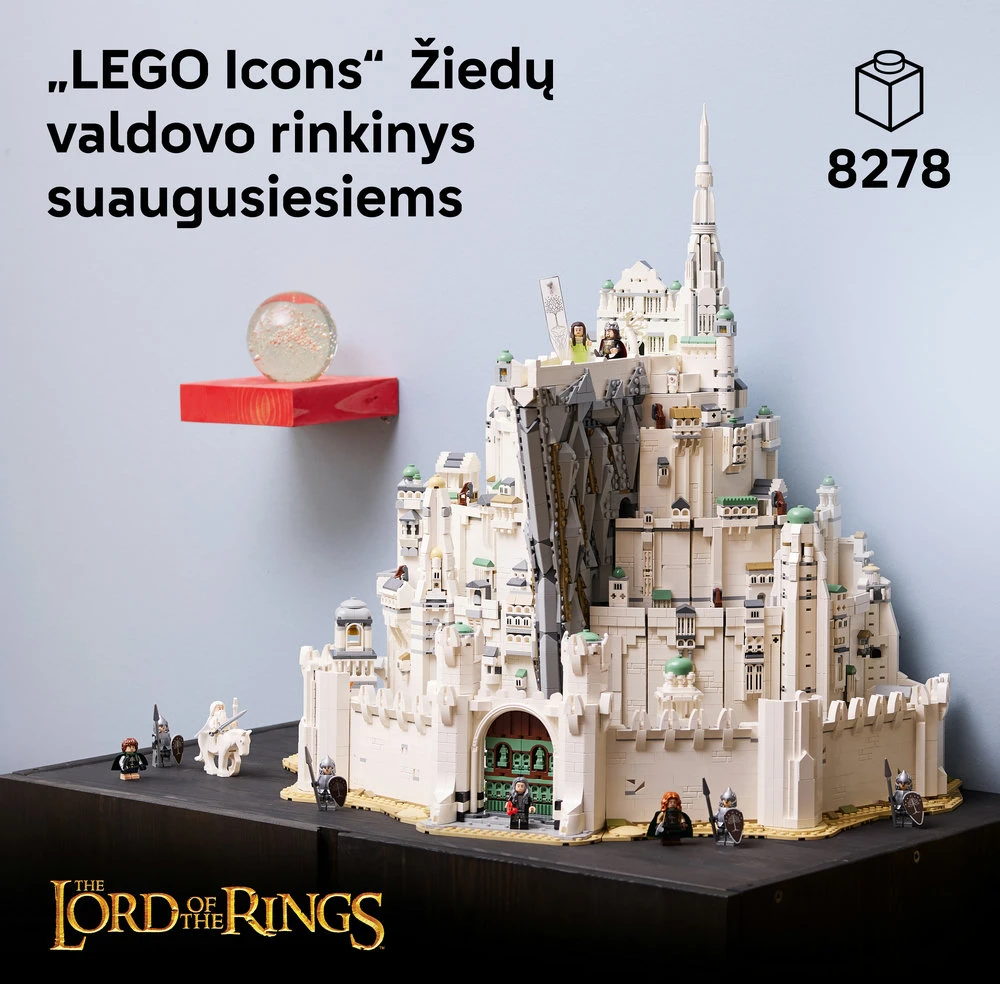 LEGO® Icons Žiedų valdovas: Minas Tiritas 11377