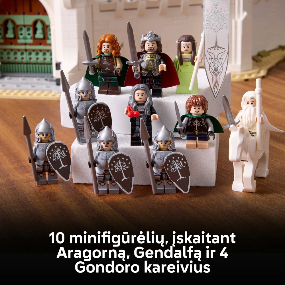 LEGO® Icons Žiedų valdovas: Minas Tiritas 11377