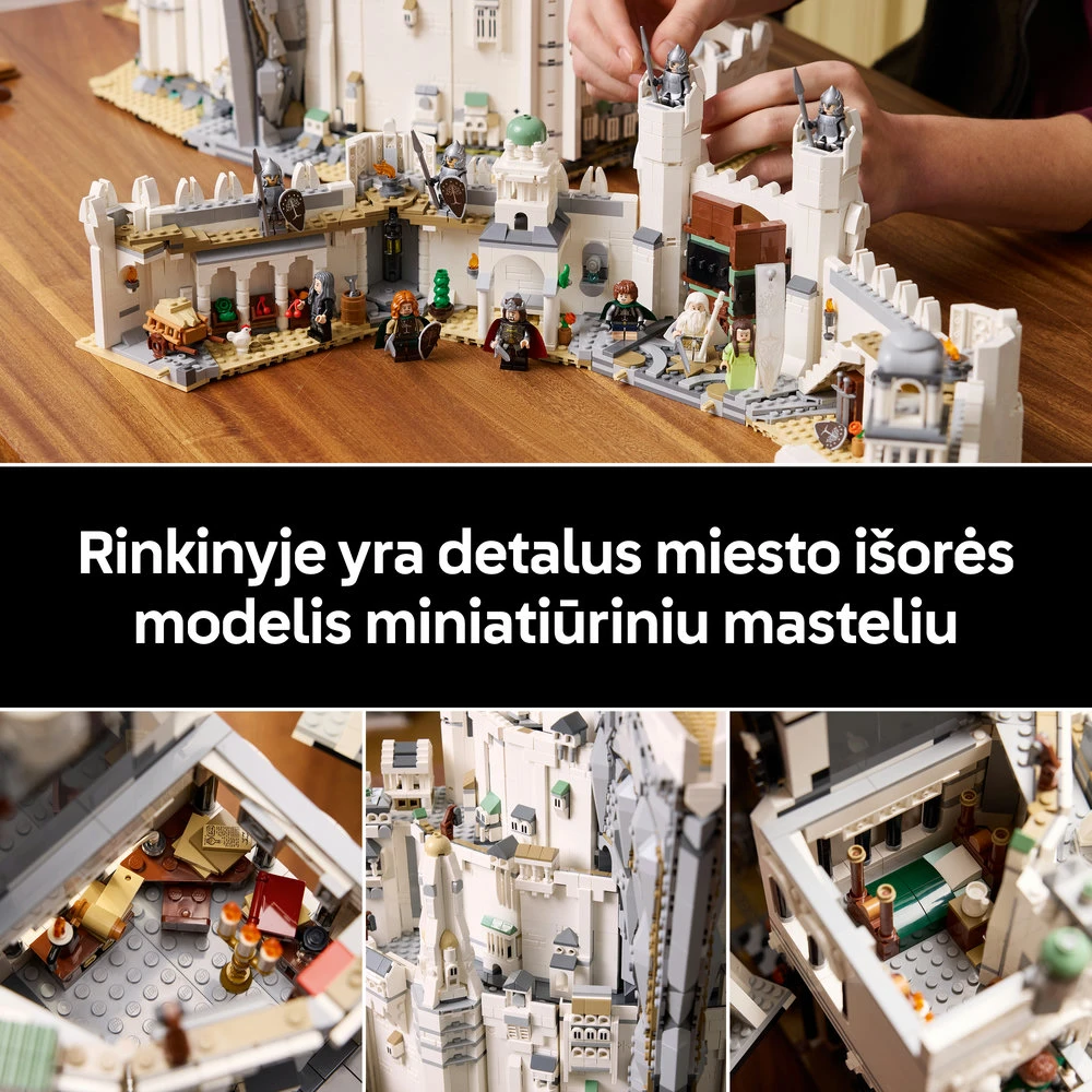 LEGO® Icons Žiedų valdovas: Minas Tiritas 11377