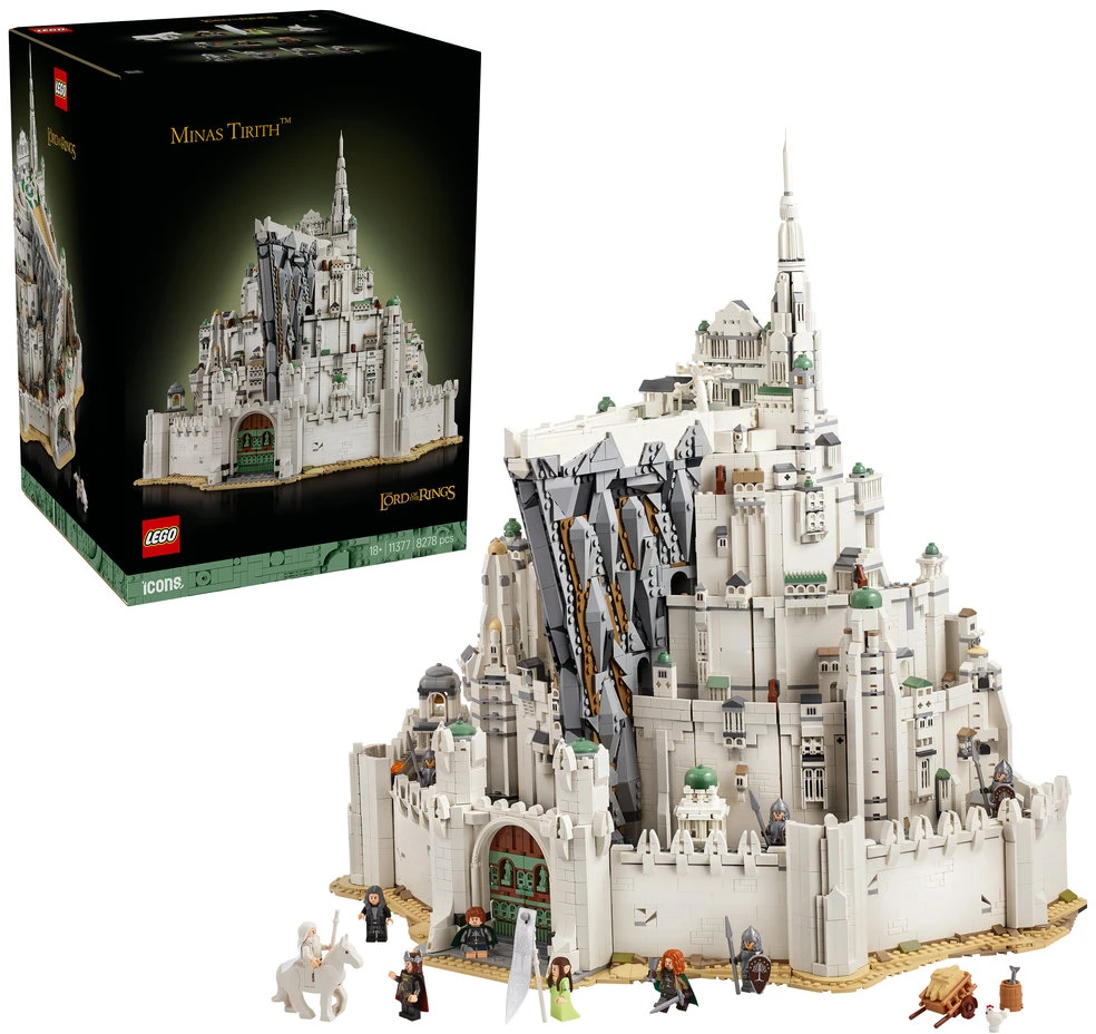 LEGO® Icons Žiedų valdovas: Minas Tiritas 11377