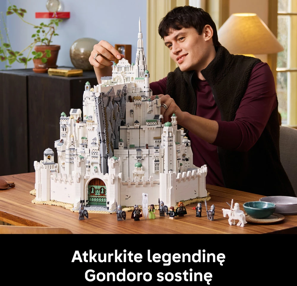LEGO® Icons Žiedų valdovas: Minas Tiritas 11377