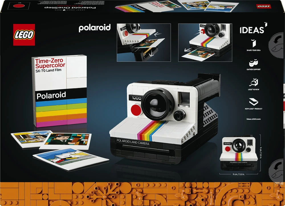 LEGO® Ideas Fotoaparatas „Polaroid OneStep SX-70“ (21345)