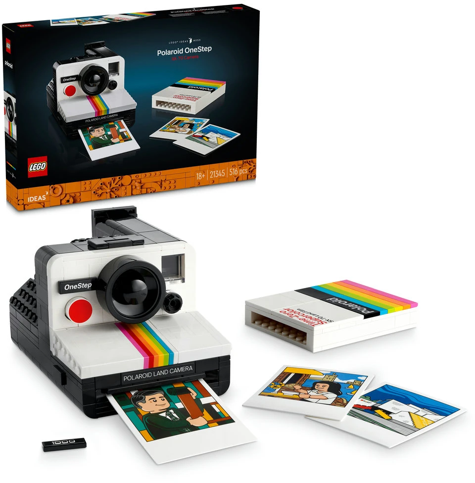 LEGO® Ideas Fotoaparatas „Polaroid OneStep SX-70“ (21345)