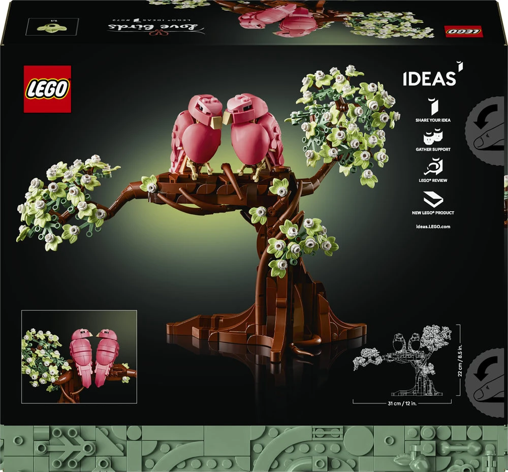 LEGO® Ideas Įsimylėjėliai Konstravimo rinkinys 21365