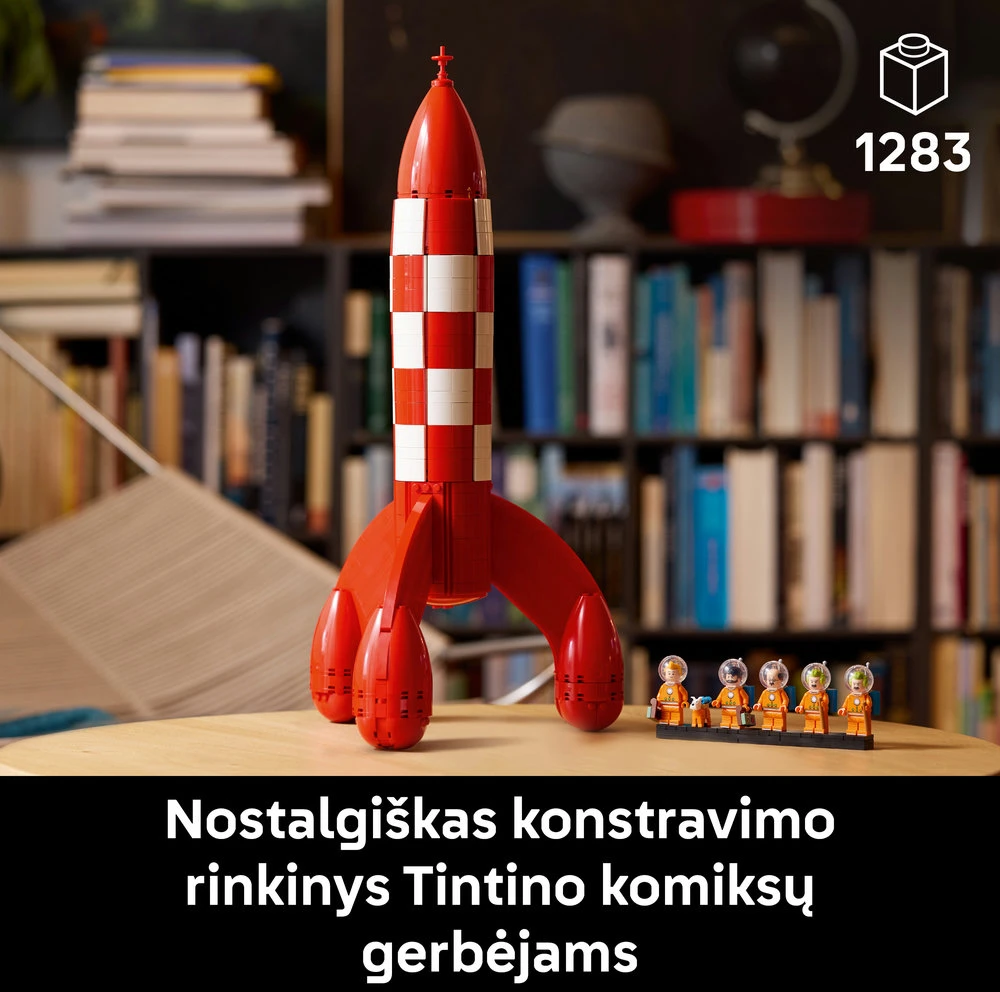 LEGO® Ideas Tintin® Mėnulio raketa Rinkinys 21367