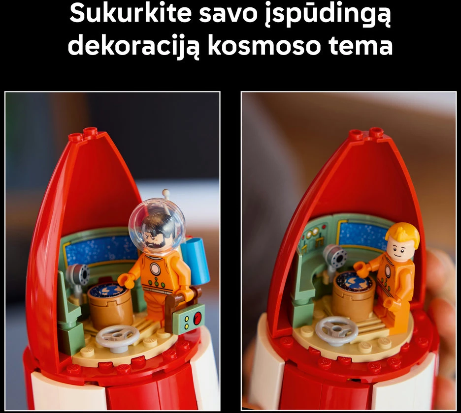 LEGO® Ideas Tintin® Mėnulio raketa Rinkinys 21367