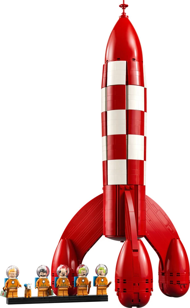 LEGO® Ideas Tintin® Mėnulio raketa Rinkinys 21367