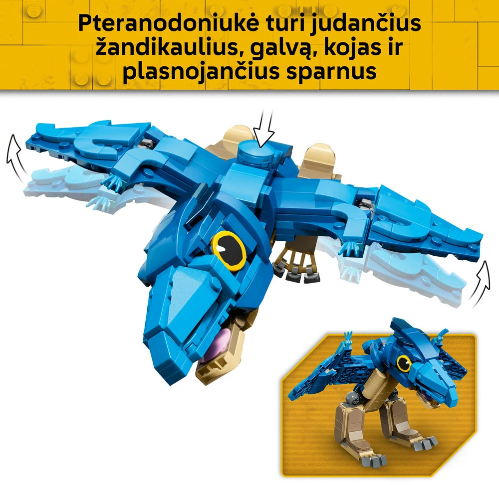 LEGO® Jurassic World Dinozauriukas: pteranodonas 77977
