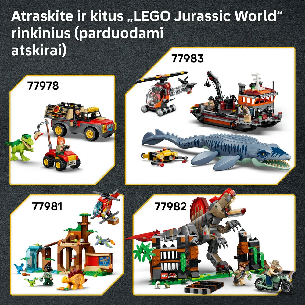 LEGO® Jurassic World Dinozauriukas: pteranodonas 77977