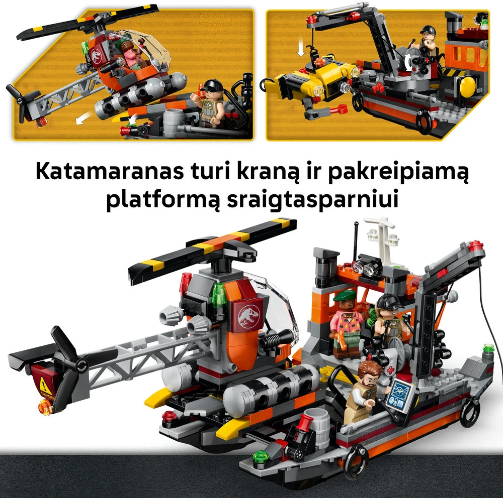 LEGO® Jurassic World Dinozauro mozazauro valties puolimas 77983