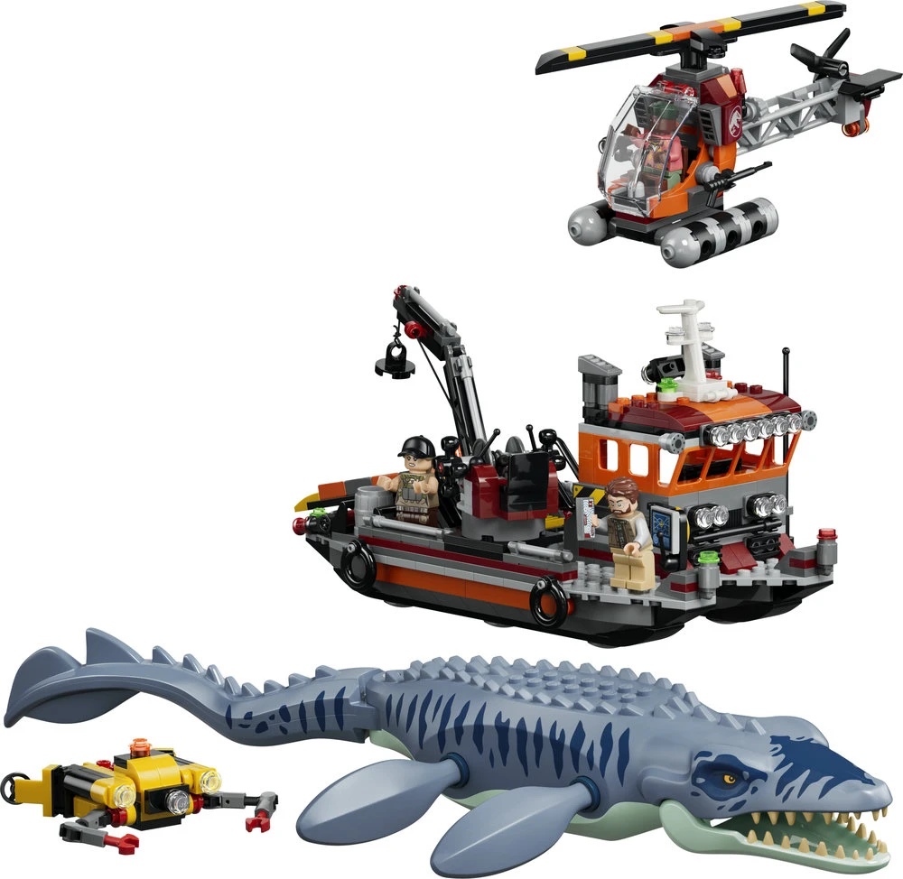 LEGO® Jurassic World Dinozauro mozazauro valties puolimas 77983