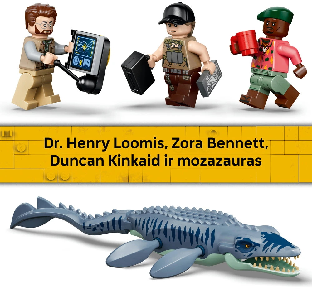 LEGO® Jurassic World Dinozauro mozazauro valties puolimas 77983