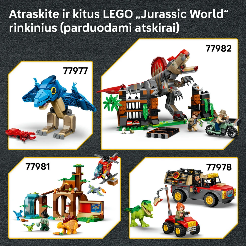 LEGO® Jurassic World Dinozauro mozazauro valties puolimas 77983