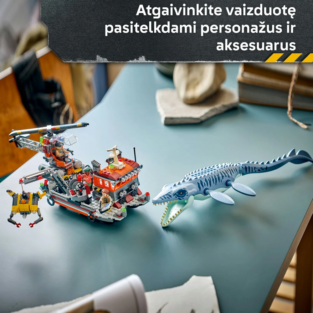 LEGO® Jurassic World Dinozauro mozazauro valties puolimas 77983