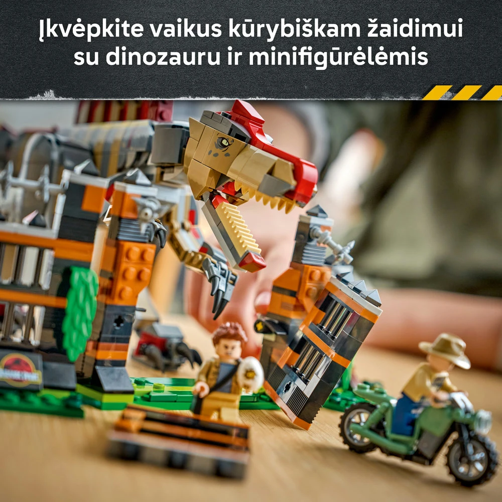 LEGO® Jurassic World Dinozauro spinozauro pabėgimas 77982