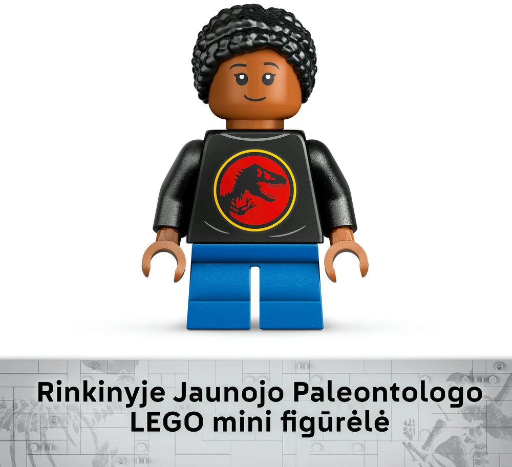LEGO® Jurrasic World Dinozaurų fosilijos: triceratopso kaukolė (76969)