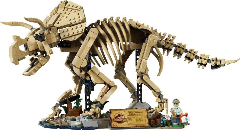 LEGO® Jurassic World Dinozaurų fosilijos: triceratopsas 77985