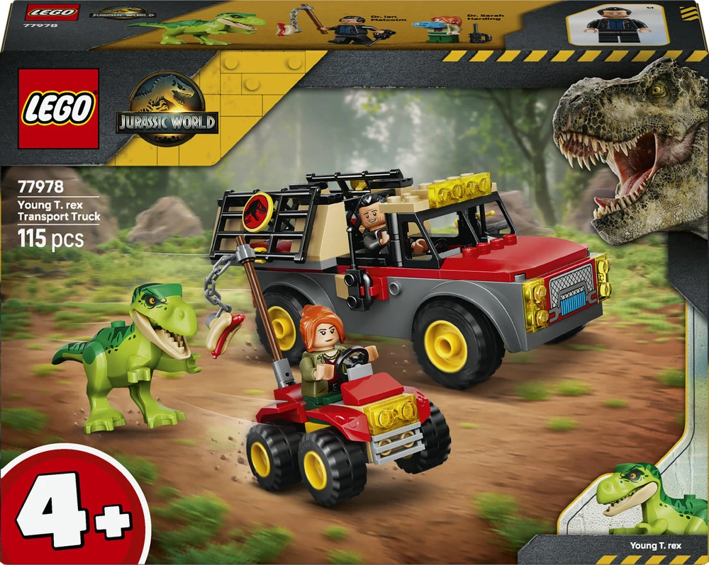 LEGO® Jurassic World Jauno tiranozauro gabenimo sunkvežimis 77978