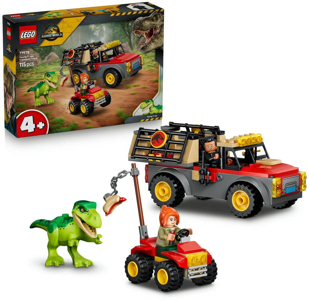 LEGO® Jurassic World Jauno tiranozauro gabenimo sunkvežimis 77978