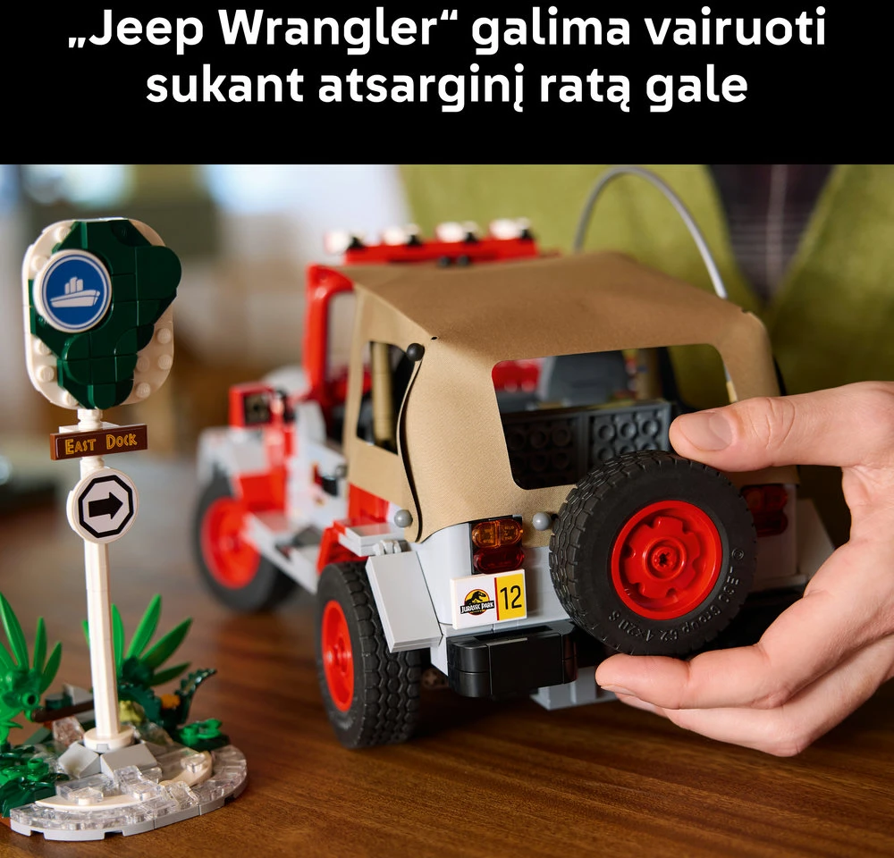 LEGO® Jurassic World: Jurassic Park Jeep® Wrangler 77984