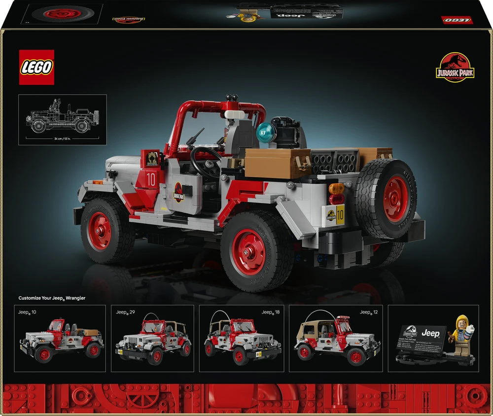 LEGO® Jurassic World: Jurassic Park Jeep® Wrangler 77984