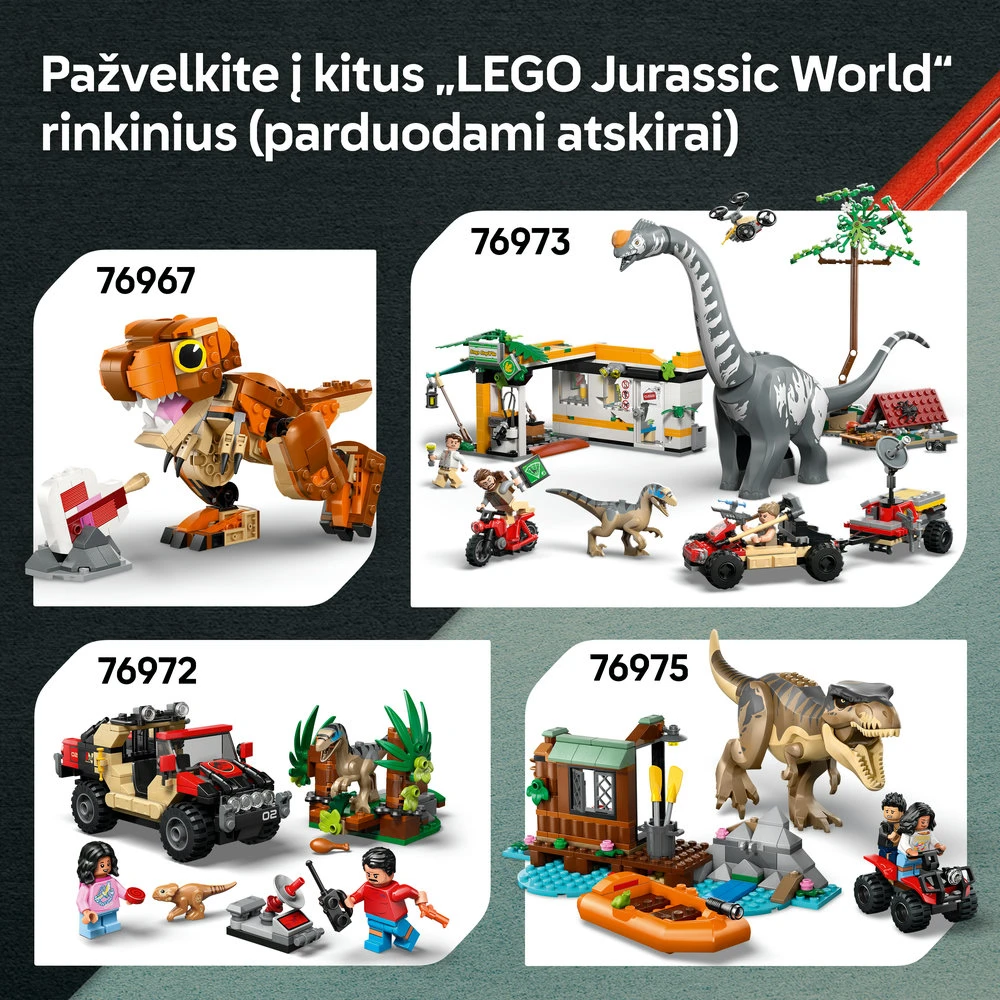 LEGO® Jurassic World Mažoji akvilopsė Dolores (76970)