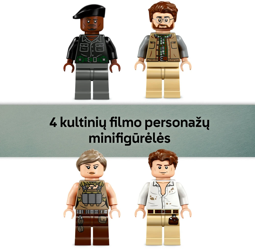 LEGO® Jurassic World Spinozauras, kecalkoatlis ir oro misija (76976)