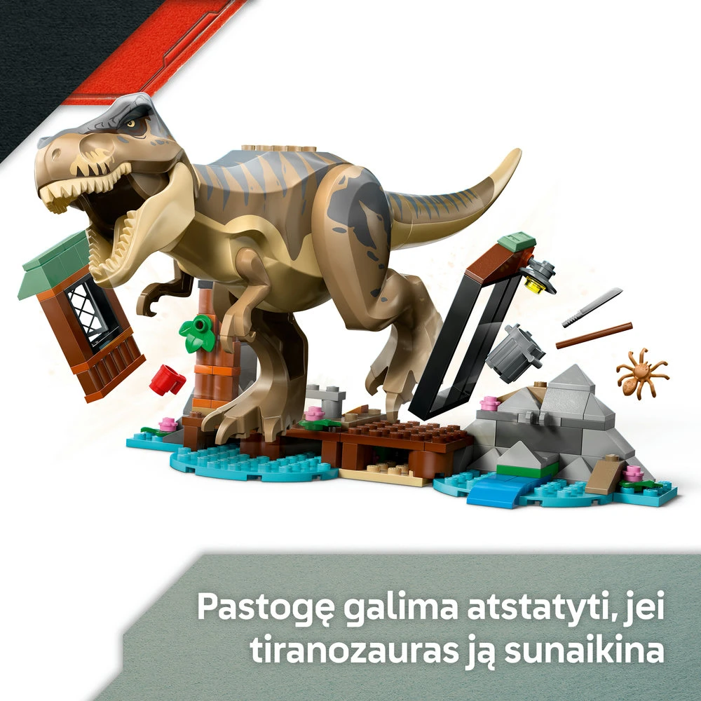 LEGO® Jurassic World Tiranozauras ir pabėgimas upe (76975)
