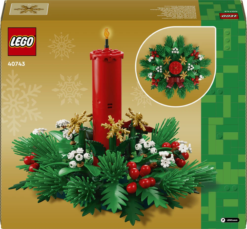 LEGO® Kalėdinė stalo puošmena 40743