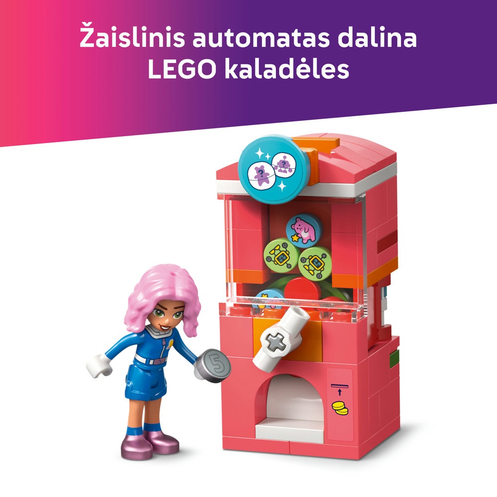 LEGO® Friends Komiksų ir žaidimų parduotuvė Rinkinys 42674