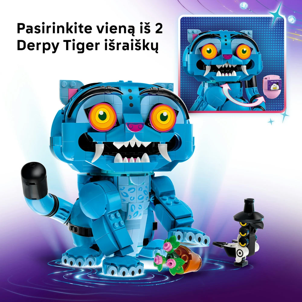 LEGO® KPop Demon Hunters Derpy Tiger ir Sussie Bird 72537